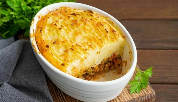 Melhor Torta de carne moída e batata