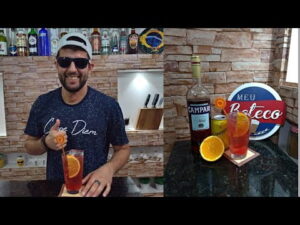 Campari Tonic |  Drinks&Sabores