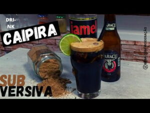 COMO FAZER CAIPIRA COM CERVEJA ESCURA (STOUT) | DRINKS&SABORES