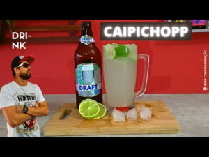 COMO FAZER CAIPIRINHA DE CHOPP ICE |  Drinks&Sabores
