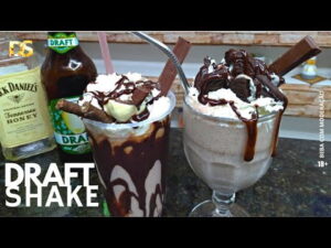 COMO FAZER DRAFT  SHAKE  | DRINKS&SABORES