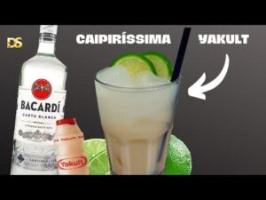 CAIPIRÍSSIMA DE YAKULT  COM GELO DE COCO |  D&S