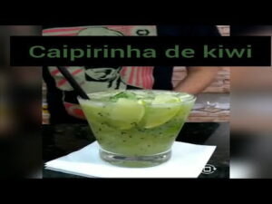 Caipirinha de Kiwi | DRINKS&SABORES