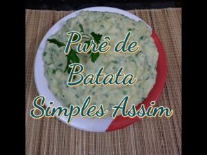 PURÊ DE BATATA RÁPIDO E FÁCIL | SIMPLES ASSIM