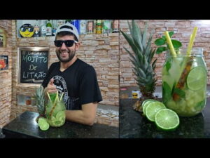 MOJITO PIÑA PRA GALERA | DRINKS&SABORES