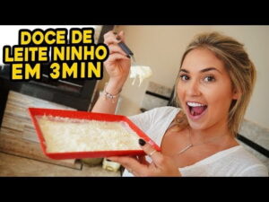 COMO FAZER O MELHOR DOCE DE LEITE NINHO EM APENAS 3MIN??!!