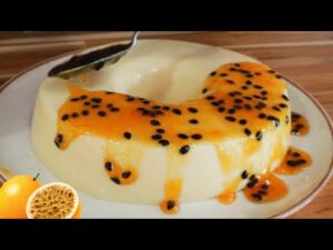 PUDIM DE MARACUJÁ MAIS FÁCIL QUE JÁ FIZ – SOBREMESA DELICIOSA