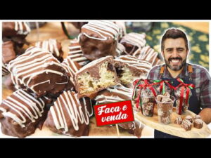 QUER GANHAR DINHEIRO NESSE NATAL? CHOCOTONE BITES NO COPO I LUCRE MUITO COM ESSA RECEITA