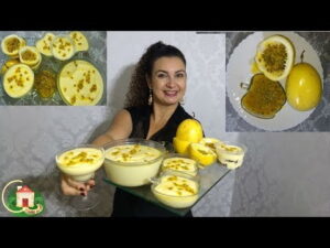 Mousse de maracujá cremoso sem gelatina Culinária em Casa