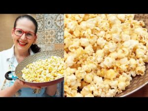 PIPOCA DOCE IGUAL DE CINEMA EM 5 MINUTOS!! SUPER CROCANTE E ECONÔMICA! FÁCIL – Isamara Amâncio