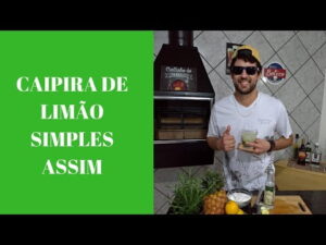 CAIPIRINHA CLÁSSICA DE LIMÃO | SIMPLES ASSIM