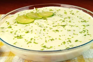 Receita de Pave de Limão simples