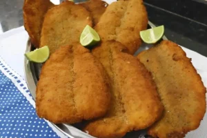 Receita de File de Peixe Empanado