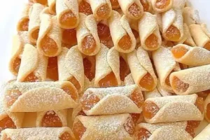 Biscoitinhos com Recheio de Damasco