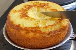 Bolo de Panela com Maizena e Leite Condensado