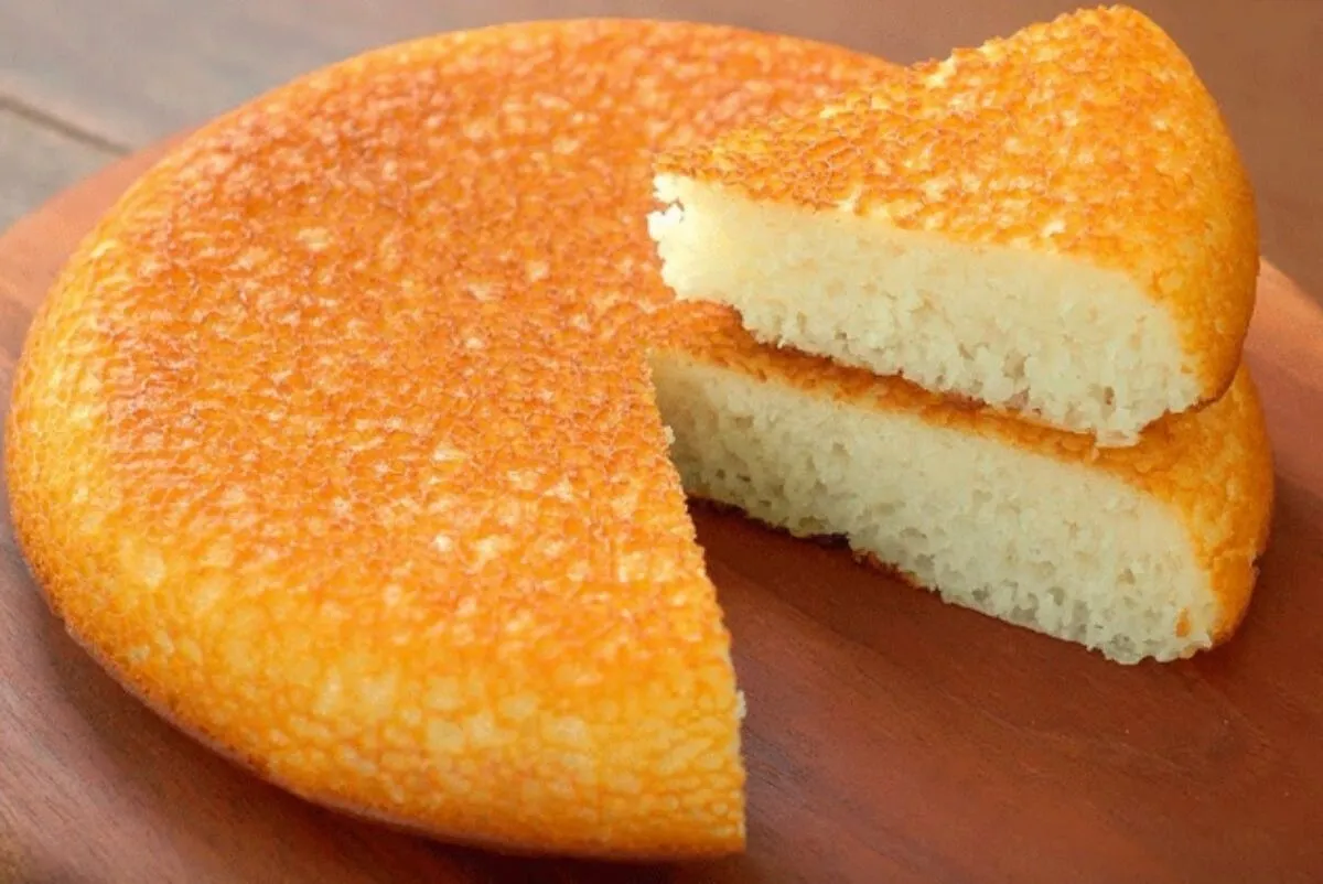 Bolo Esponja de Frigideira