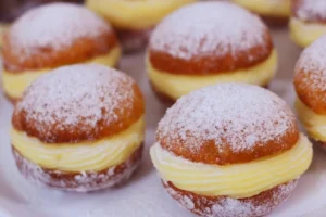 Sonho Caseiro com Creme: A Doçura que Derrete na Boca