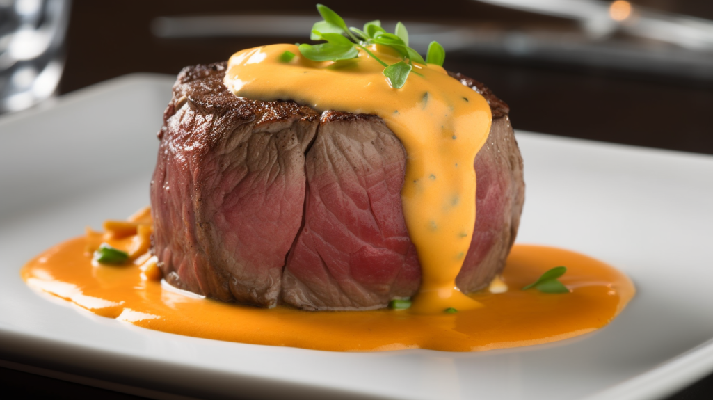 vendedorglobal Filet Mignon with White Truffle Sauce and Sweet 528604b1 7fce 4f2d 9d45 2df5956601f3