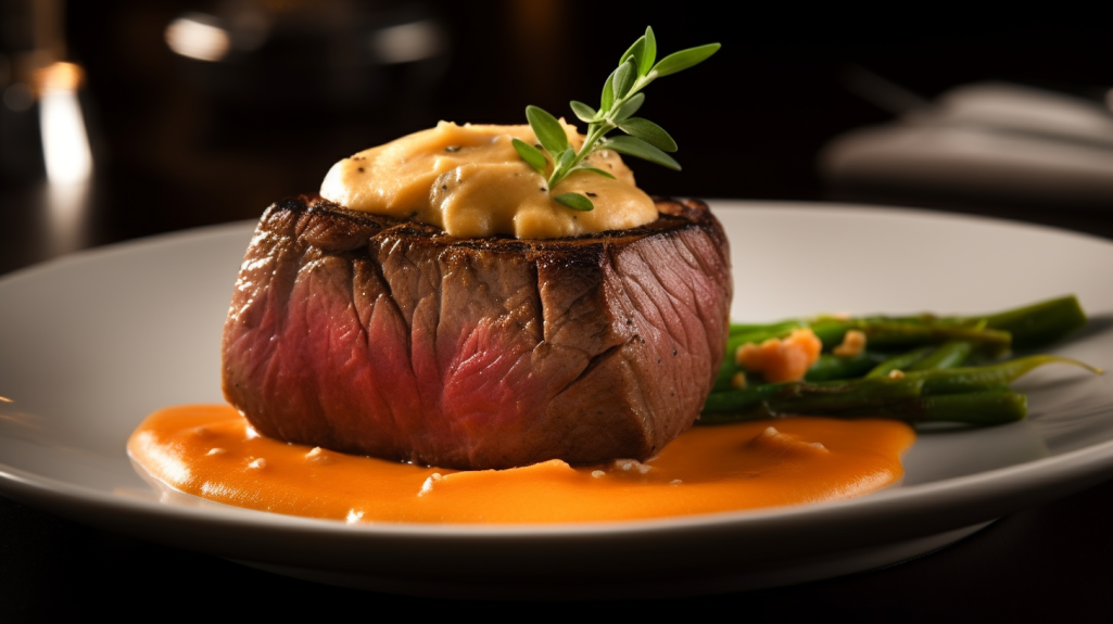 vendedorglobal Filet Mignon with White Truffle Sauce and Sweet 5ecf9af1 9d38 4b97 9441 1ebf8af15f79