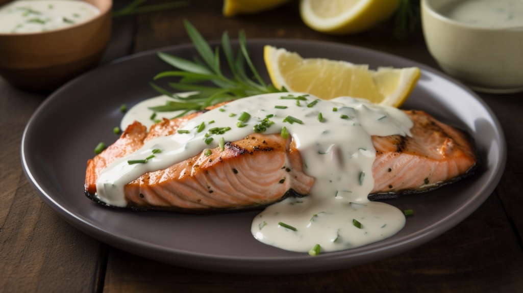 vendedorglobal Grilled Salmon with Yogurt Sauce 38eb00a2 be25 492d 932d 4769eb56b273
