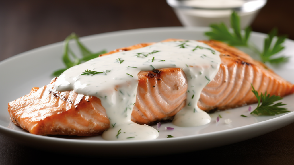 vendedorglobal Grilled Salmon with Yogurt Sauce 8d515d61 5593 40a1 b804 05d7823424a9