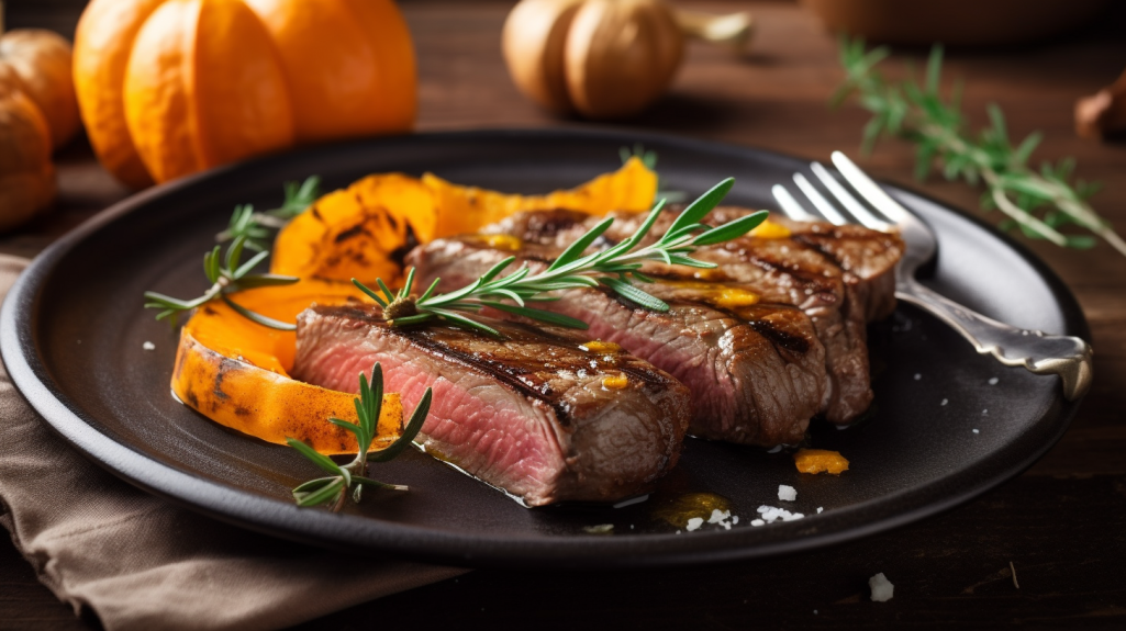 vendedorglobal Grilled Steak with Pumpkin ded62620 a16f 4dbb a143 71f01a117fc8