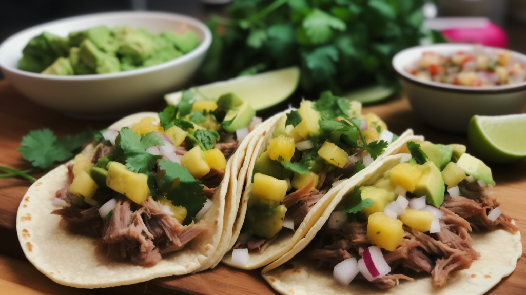 vendedorglobal Tacos de Carnitas with Pineapple Salsa 4c300d7d d507 492d a830 536fae610c11