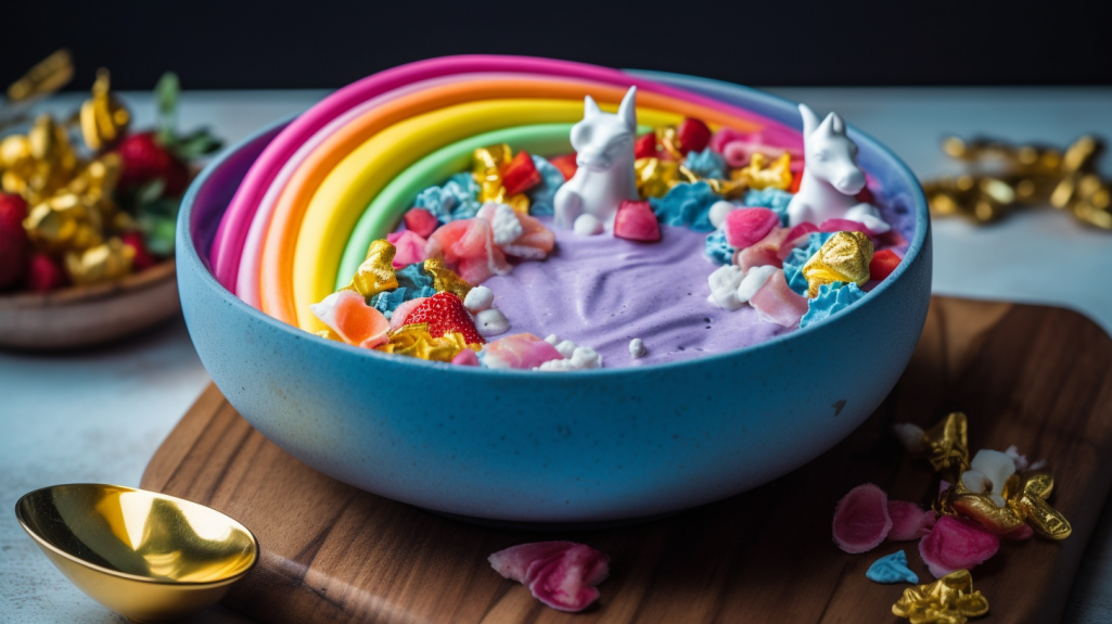 vendedorglobal Unicorn Rainbow Smoothie Bowl 26fcbb95 805f 48f9 bcfa 611056236b5a