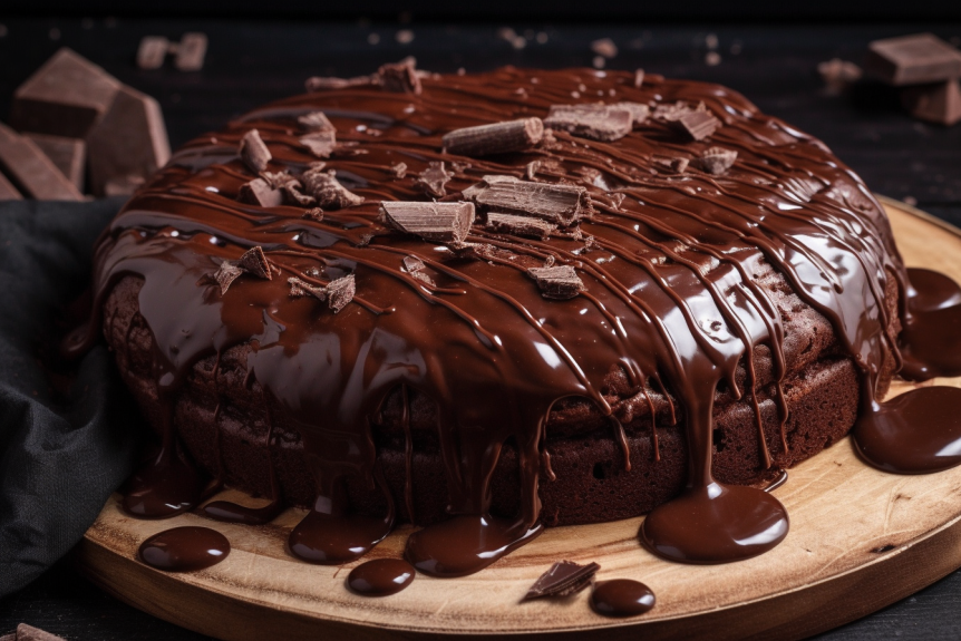 vendedorglobal Bolo de Chocolate Vegano d24f42aa 4ac8 4b13 91bc 54f402d950b8