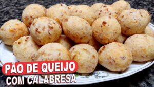 Delicioso e Irresistível: Pão de Queijo com Calabresa