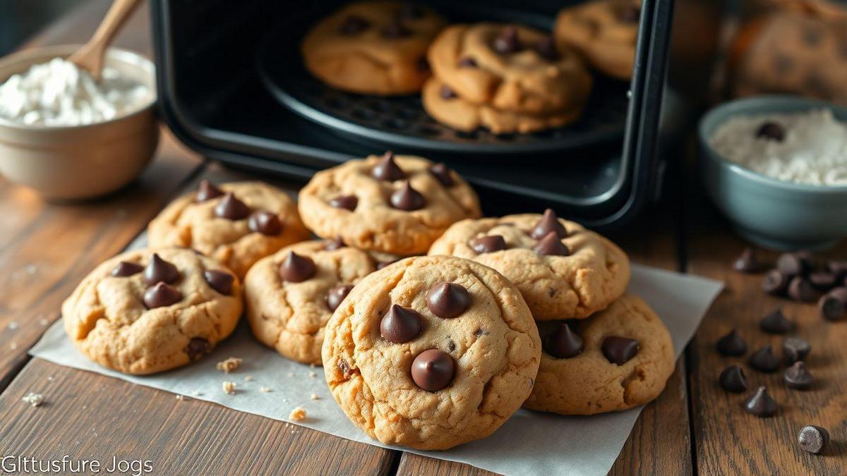 best-air-fryer-chocolate-chip-cookies-glutenfree