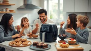 Vegan air fryer desserts for families