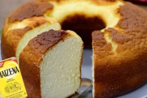 Bolo Moça de Maizena: Simplesmente Irresistível
