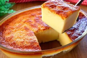 Quando faço essa receita de Bolo de Leite Segura Marido, todo mundo pede mais!