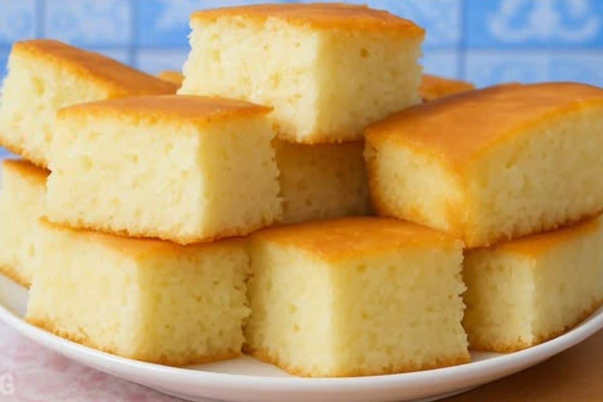 Bolo de trigo fofinho