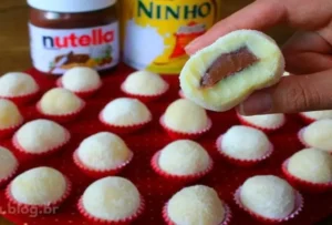 Docinho de anjo recheado: aprenda a fazer esse brigadeiro de leite Ninho com Nutella irresistível