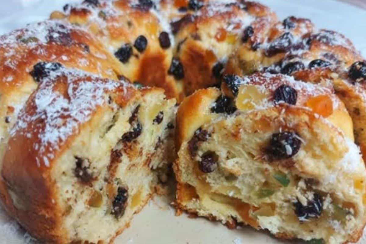 Pao Doce de Pascoa