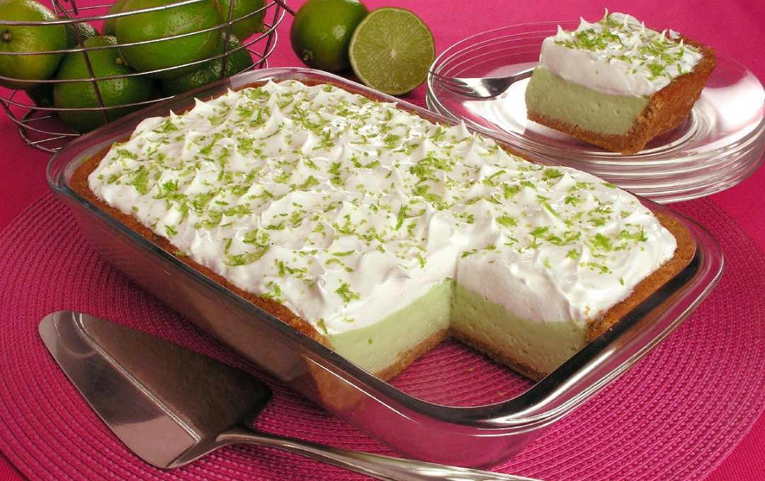 Receita de Torta Gelada de Limao Fitness – Me informei