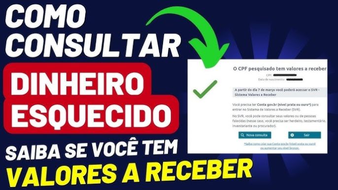 Voce Tem Dinheiro Esquecido Descubra Como Verificar e Resgatar Valores a Receber