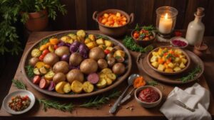 Batata Assada com Ervas: Sabor Incrível em Menos de 30 Minutos com Método de Um-Pote!