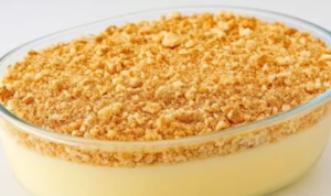 Sobremesa Antônia-Atenta: Cremosa, Crocante e Pronta em Minutinhos