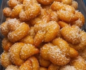 Nozinho Doce com Coco – Crocante por Fora, Macio por Dentro