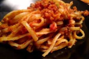 Macarrão Amatriciana, Rústico e Encantador