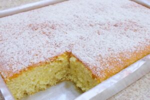 Pão de Ló de Leite Fervendo