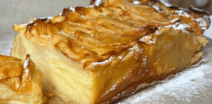 A cozinha está com cheiro de maçã! Essa torta de maçã invisível é rápida e fácil! Salve a receita!