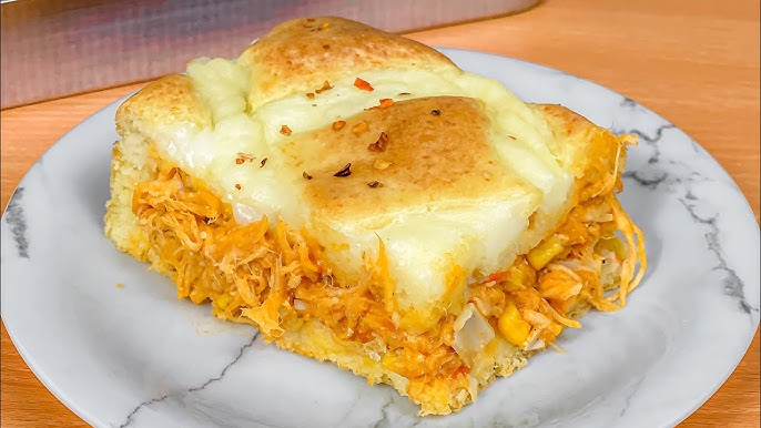 Essa torta de frango e tao cremosa que ninguem acredita