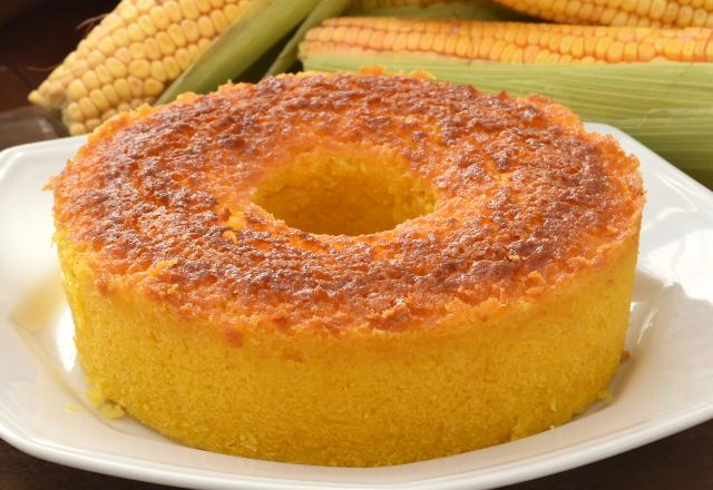 Esse Bolo de Milho Fica Tao Cremoso Que Parece Pudim