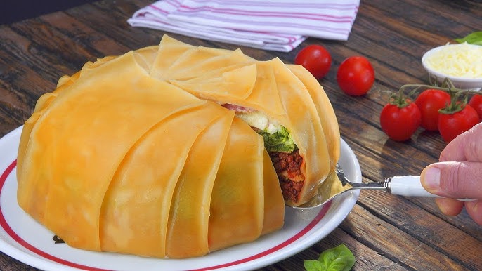 Quando faco essa torta de lasanha todo mundo pede a