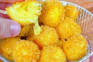 Bolinha de Queijo com 3 Ingredientes