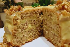 Bolo de Nozes – Mundo de Delícias